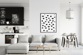 Modern Art Print Print Black White Abstract Geometric, Modern Wall Decor, Wall Art, Wall Prints, Made in the USA | Pippa + June