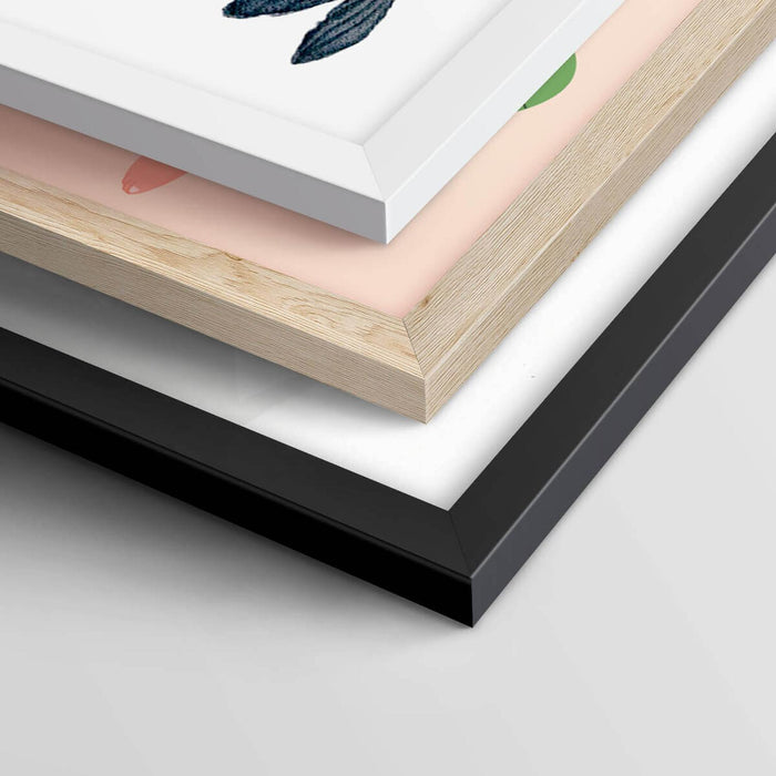 Triad Framed Art Print Print Material Pippa + June