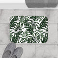 Hawaiian Tropical Bath Mat, Palm Tree Bath Rug, Tropical Bath Mat, Bathtub Mat, Shower Mat, Bathroom Bath Mat