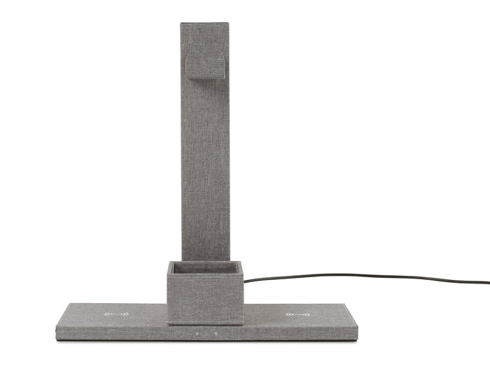 Truman Dual Wireless Charger and Headphone Stand