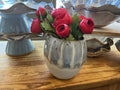 Tulip Vase - Blue Willow