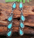 Turquoise Teardrop Earrings