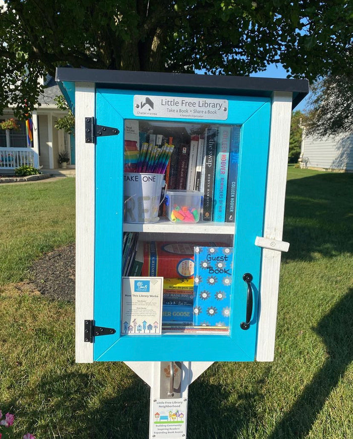 Two Story Shed Unfinished Little Free Library