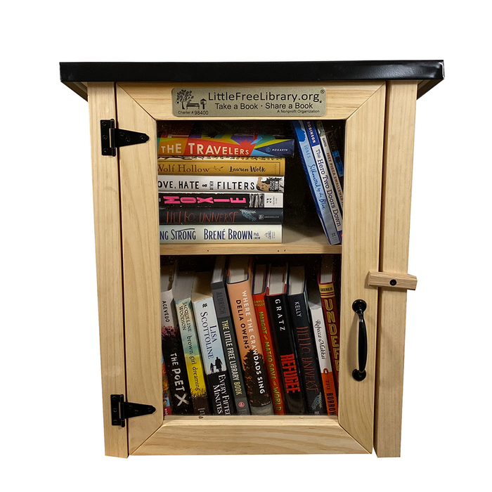 Two Story Shed Unfinished Little Free Library