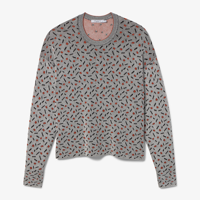 Pacskhot image of the Tyler Sweatshirt in Brick and Black