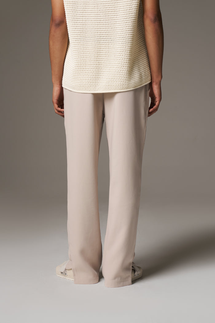 ULTIMATE SPLIT HEM SMART PANT - BEIGE