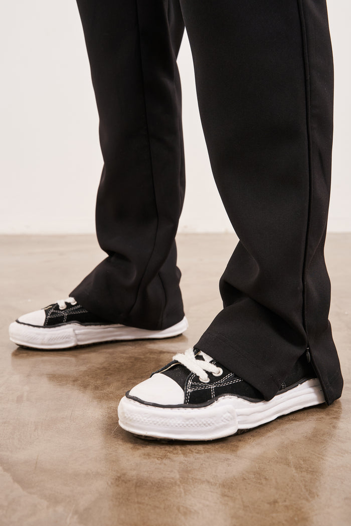 ULTIMATE SPLIT HEM SMART PANT - BLACK