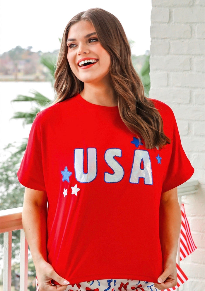 USA Foil Luxe Top
