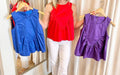 V Front Sleeveless Blouse