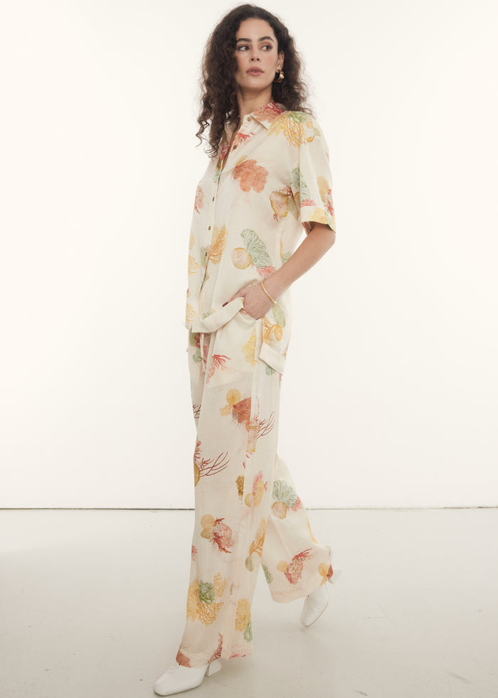 La Mer Vacation Shirt Co-ord Set, Rooh Collective