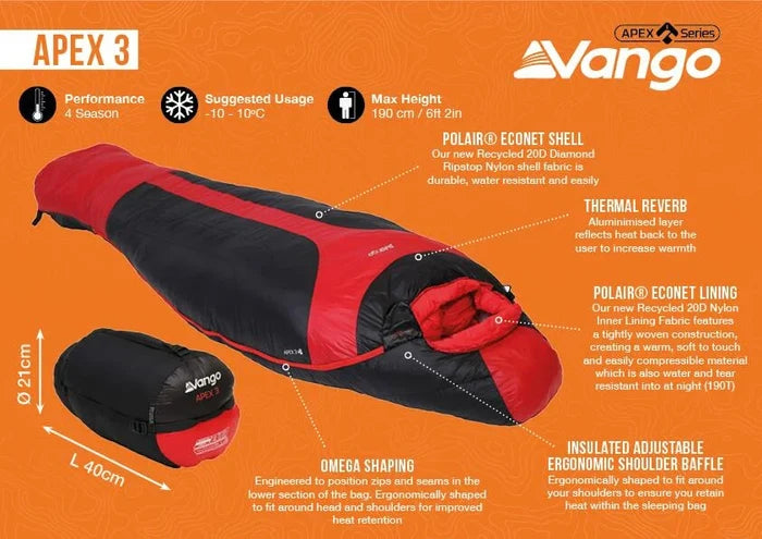 Vango Apex 3 Sleeping Bag