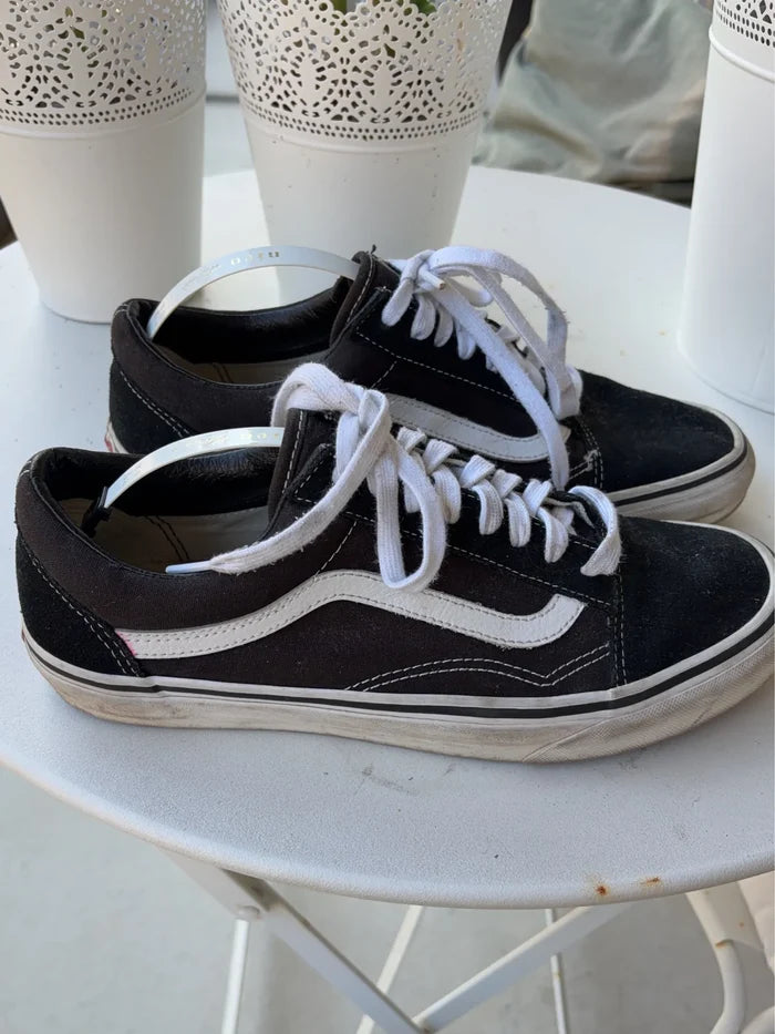 Vans-skinnsneakers