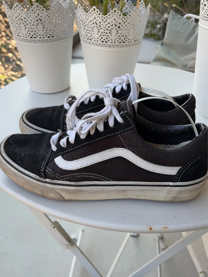 Vans-skinnsneakers