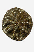 Vintage Gold Sequined Beret image 0
