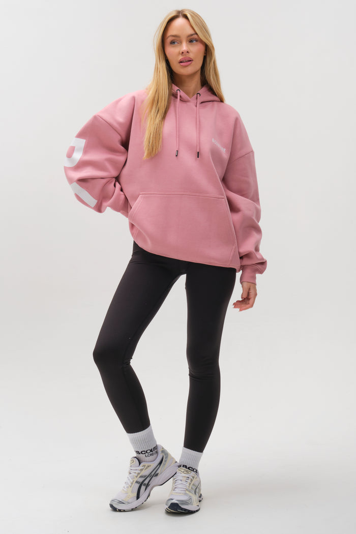 VXN Leggings & Hoodie Set - Dusty Pink