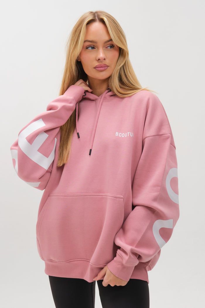 VXN Leggings & Hoodie Set - Dusty Pink