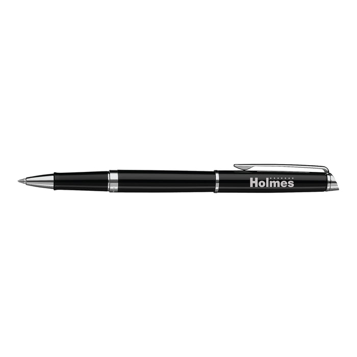 Waterman Hemisphere Rollerball - Black - Silver Trim | Custom Branded | Lemon Print