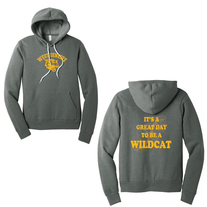 West Genesee Wildcats Arch Logo "Great Day Claw Tear" Hoodie