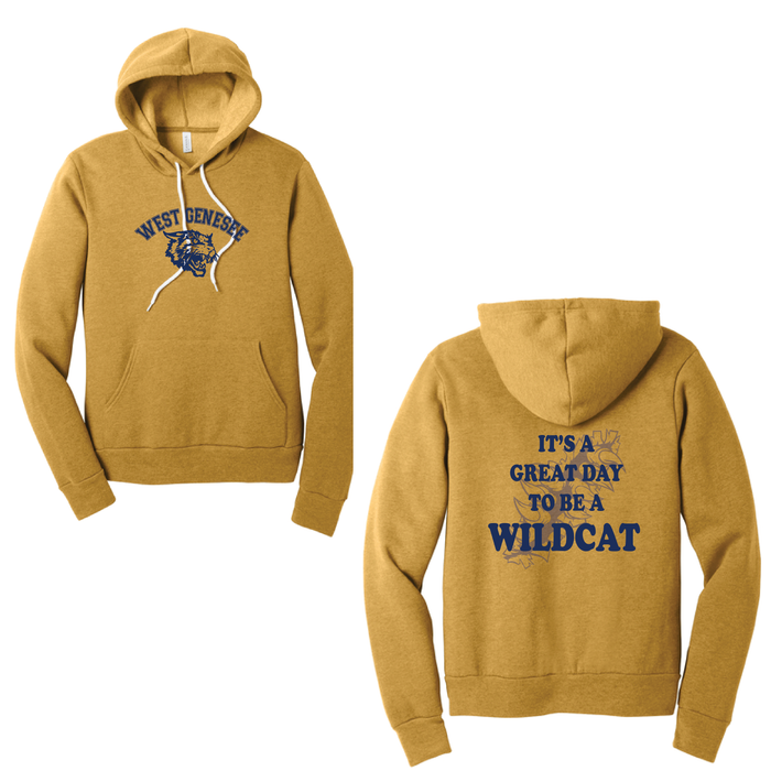 West Genesee Wildcats Arch Logo "Great Day Claw Tear" Hoodie