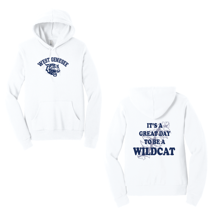 West Genesee Wildcats Arch Logo "Great Day Claw Tear" Hoodie