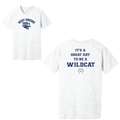 West Genesee Wildcats Arch Logo "Great Day Paw" T-Shirt