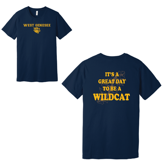 West Genesee Wildcats Claw Tear "Great Day" T-Shirt