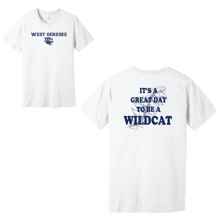 West Genesee Wildcats Claw Tear "Great Day" T-Shirt