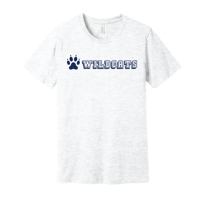 West Genesee Wildcats Collegiate Paw T-Shirt