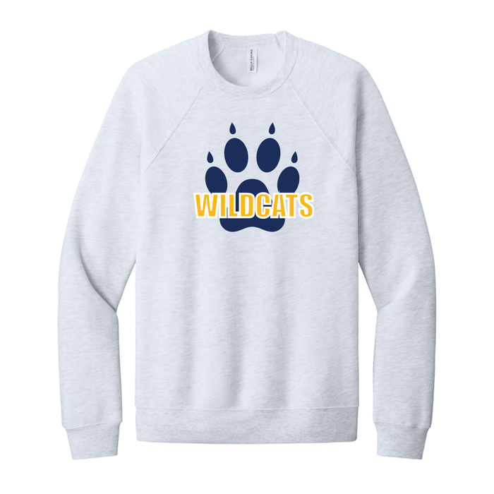 West Genesee Wildcats Large Paw Crewneck Sweatshirt