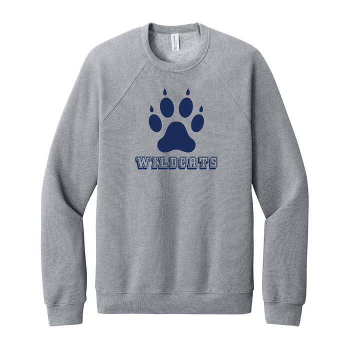 West Genesee Wildcats Paw Print Crewneck Sweatshirt