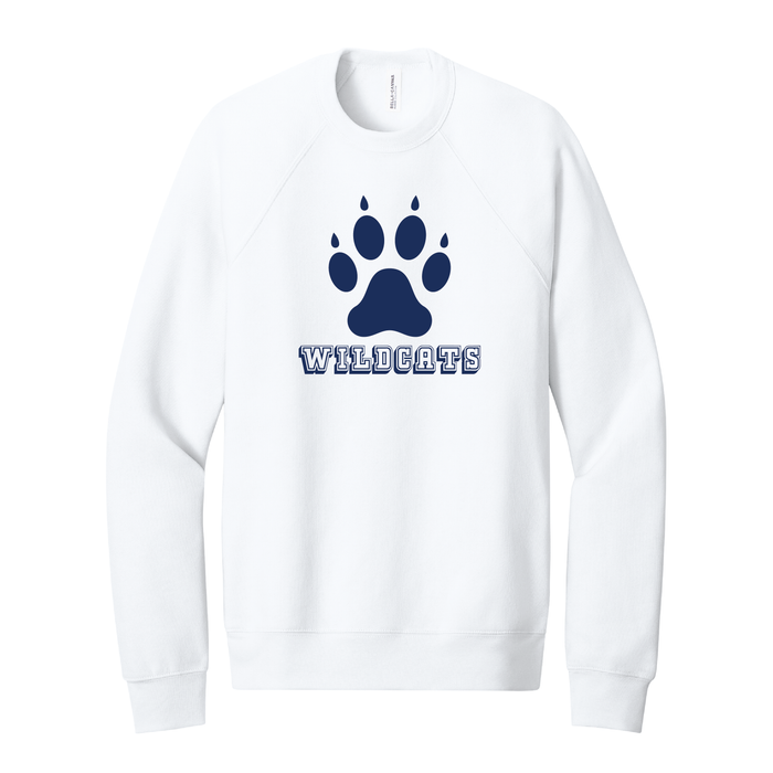 West Genesee Wildcats Paw Print Crewneck Sweatshirt