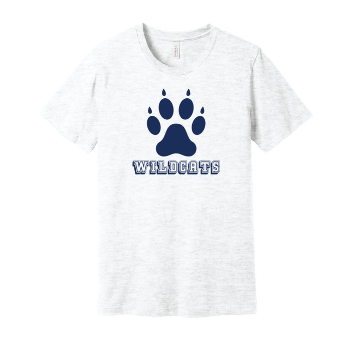 West Genesee Wildcats Paw Print T-Shirt