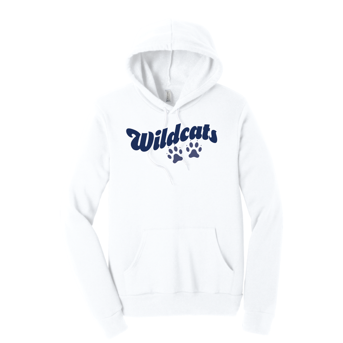 West Genesee Wildcats Paw Prints Script Hoodie