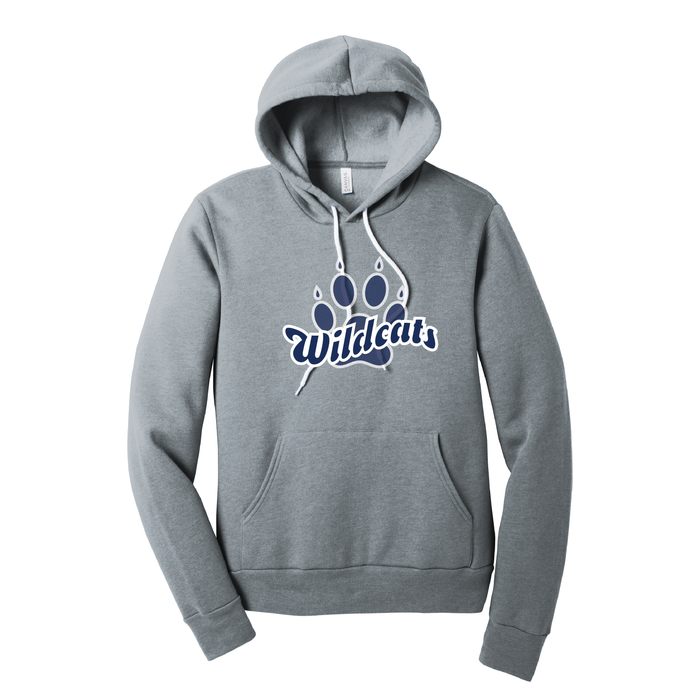 West Genesee Wildcats Script Paw Hoodie