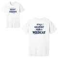 West Genesee Wildcats Shadow Mascot Claw Tear "Great Day" T-Shirt
