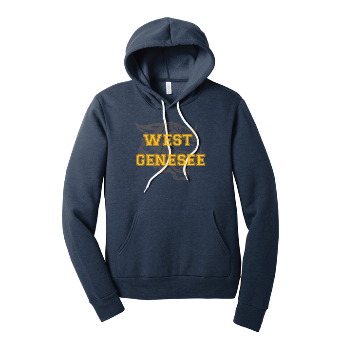 West Genesee Wildcats Shadow Mascot Hoodie