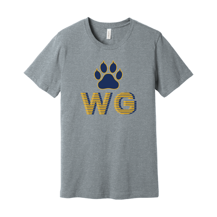 West Genesee Wildcats "Stacked Paw" T-Shirt