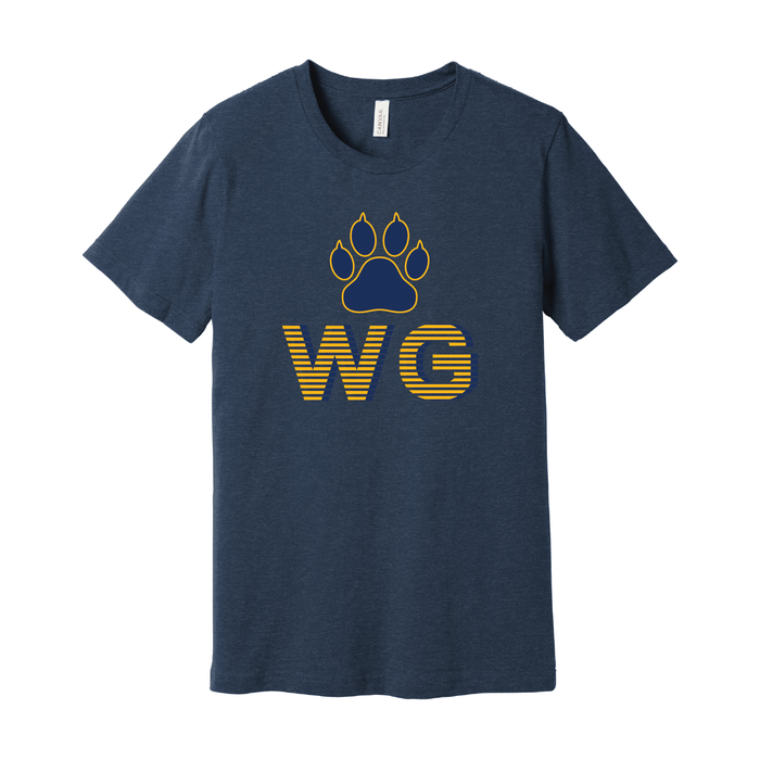 West Genesee Wildcats "Stacked Paw" T-Shirt