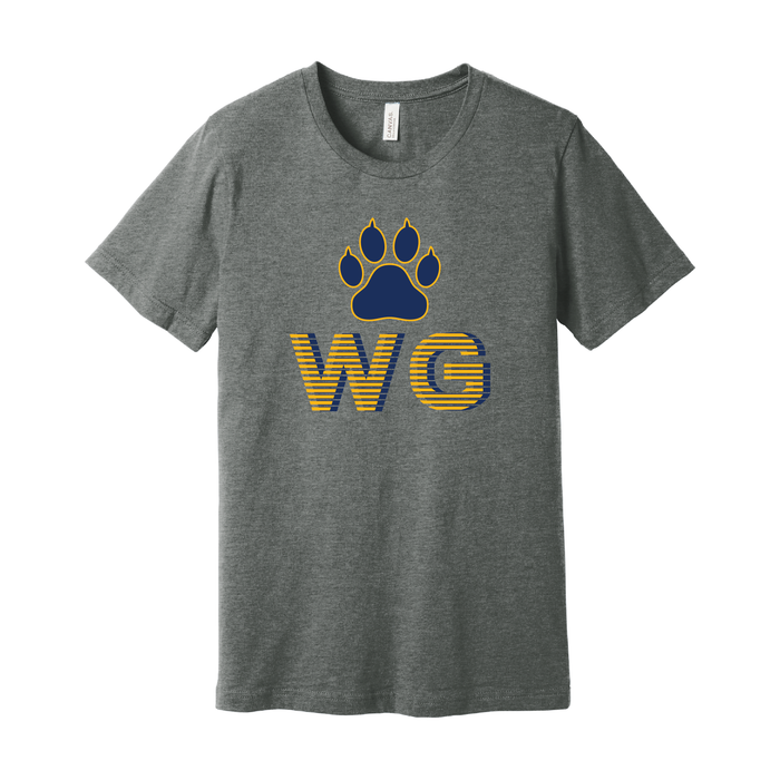 West Genesee Wildcats "Stacked Paw" T-Shirt