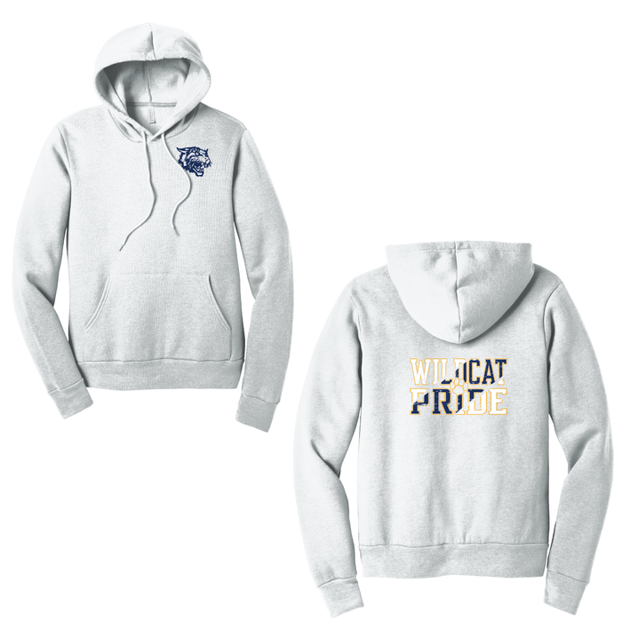 West Genesee Wildcats “Wildcat Pride” Hoodie Sweatshirt Paw Print Lettering