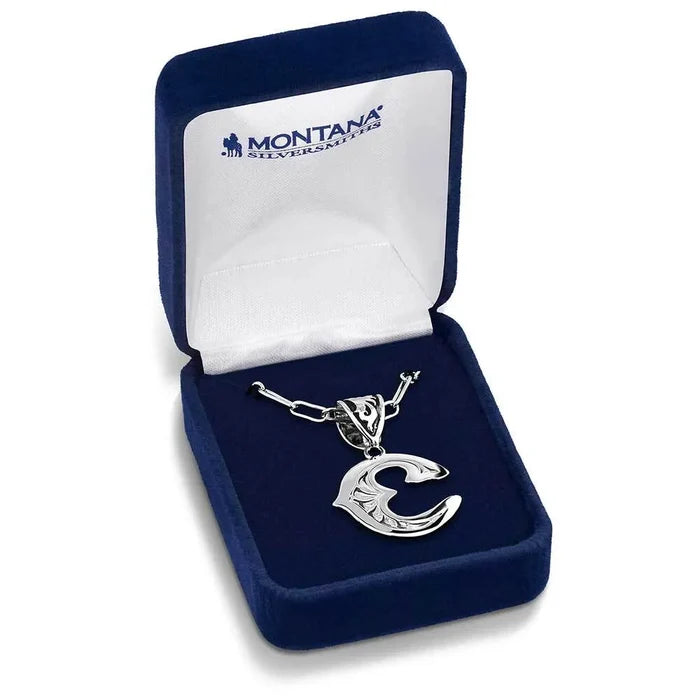 Western Initial C Necklace