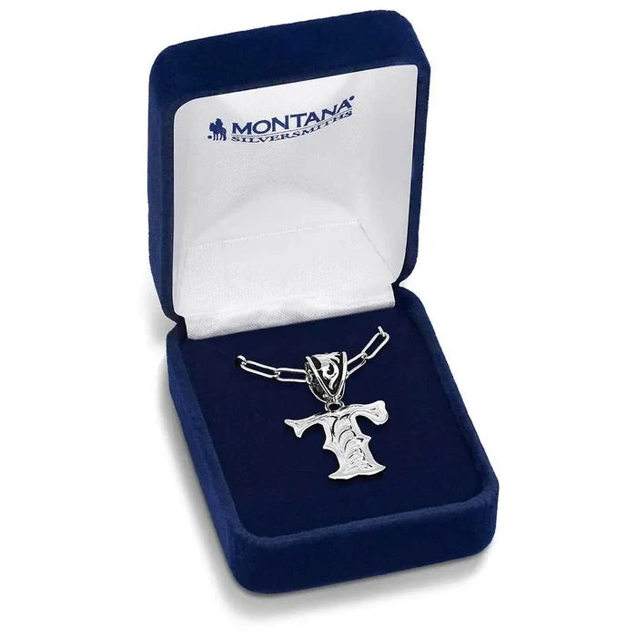 Western Initial T Necklace