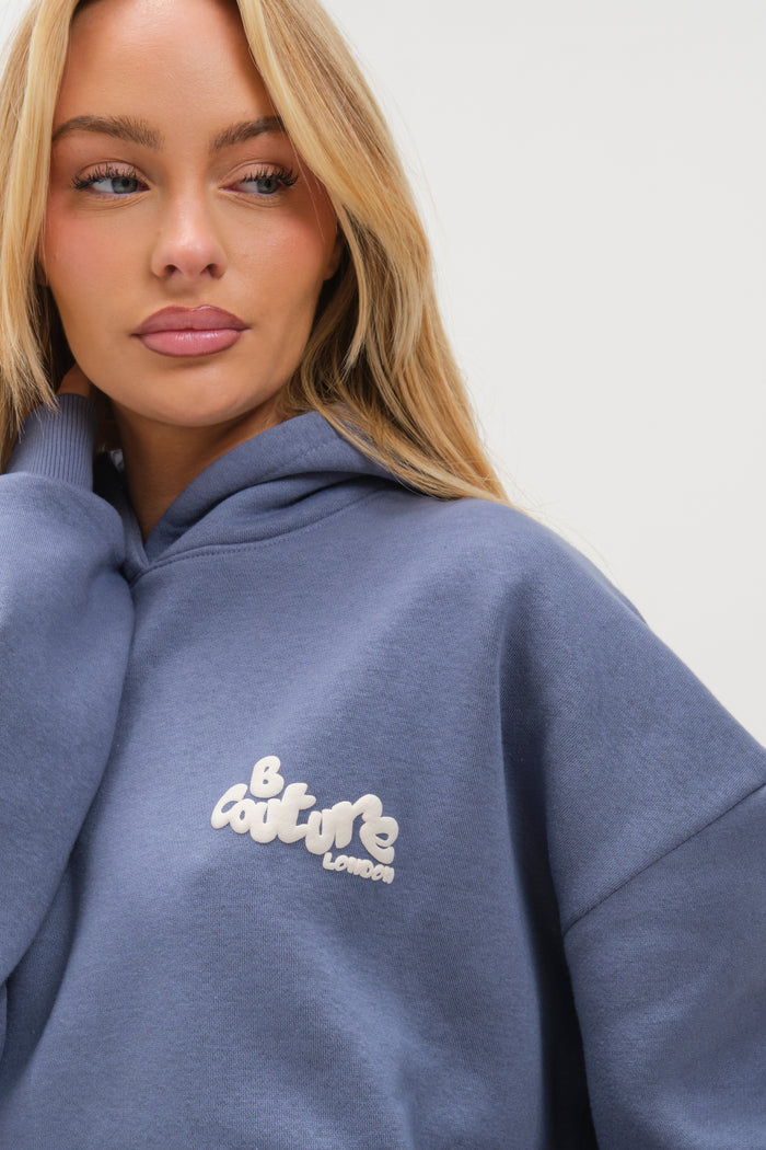 Westwood Oversized Hoodie - Blue Grey