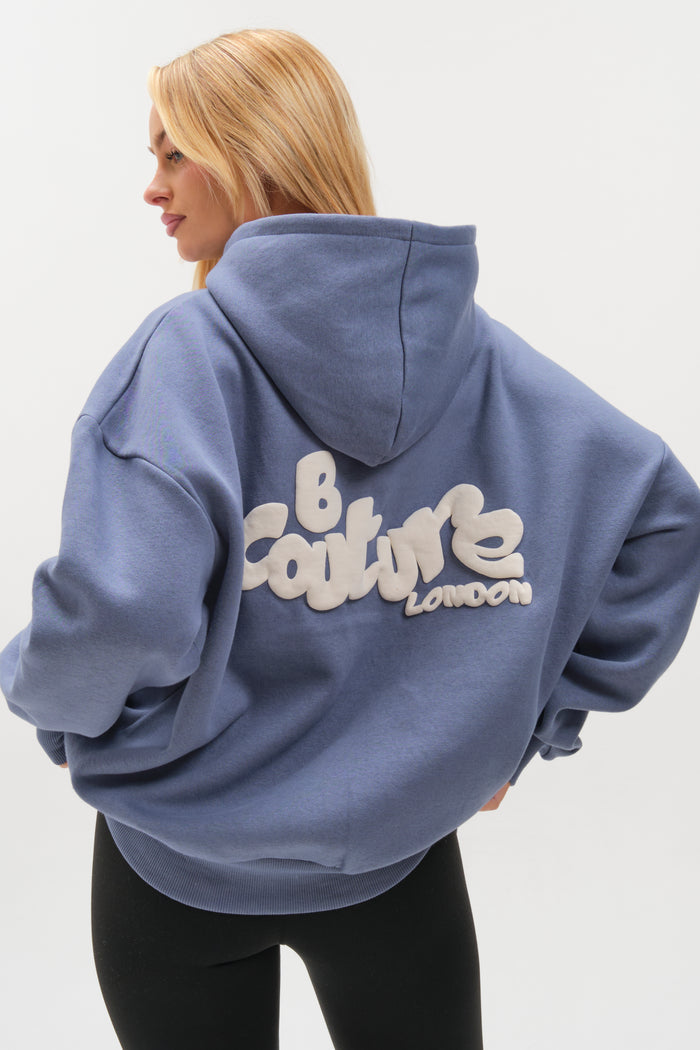 Westwood Oversized Hoodie - Blue Grey