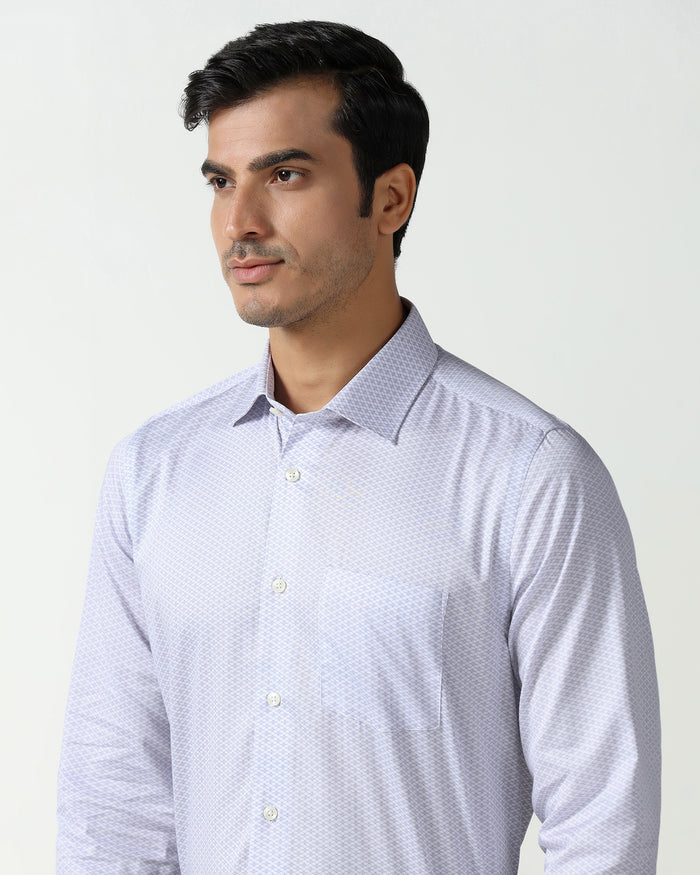 White Printed Shirt - Radio