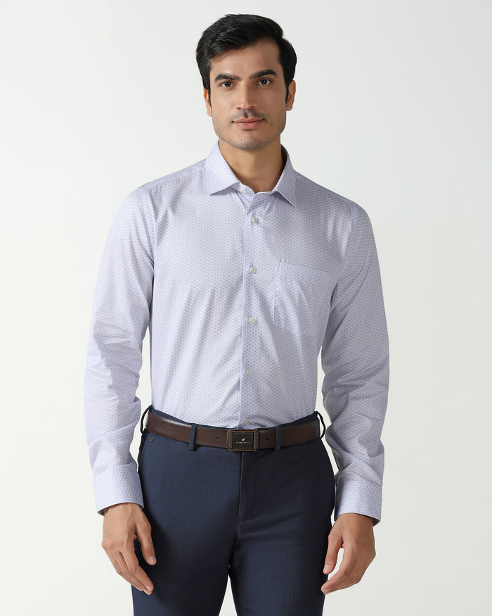 White Printed Shirt - Radio