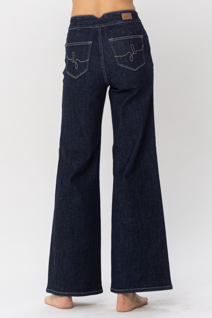 Wide Leg - Dark Wash