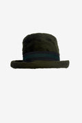 William Beale Green Faux Fur Top Hat
