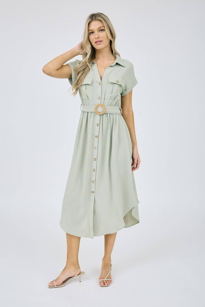 Willow Belted Midi
