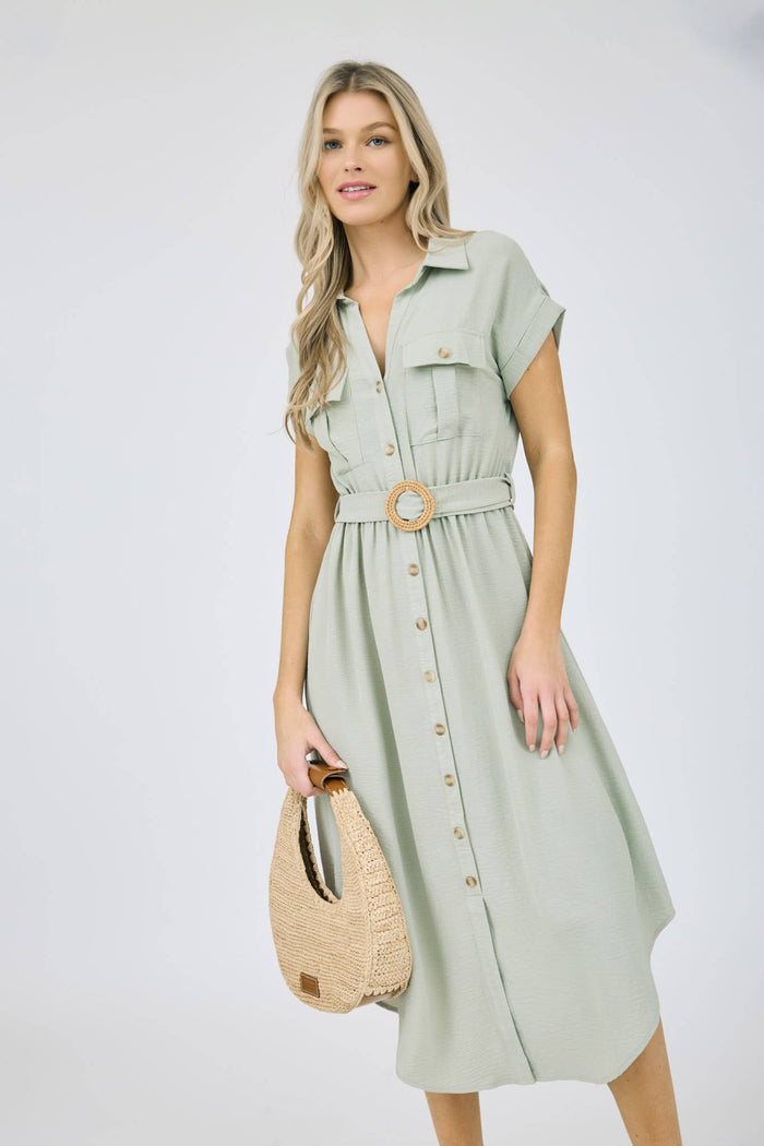 Willow Belted Midi